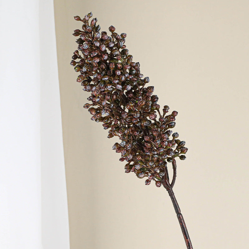 Real-Touch Single-Stem Spider Plant, 19" Lifelike Faux Greenery for Vases, Home Decor, Weddings & Events, Bulk Floral Supplies