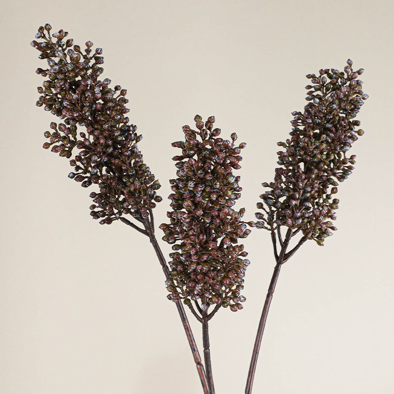 Real-Touch Single-Stem Spider Plant, 19" Lifelike Faux Greenery for Vases, Home Decor, Weddings & Events, Bulk Floral Supplies