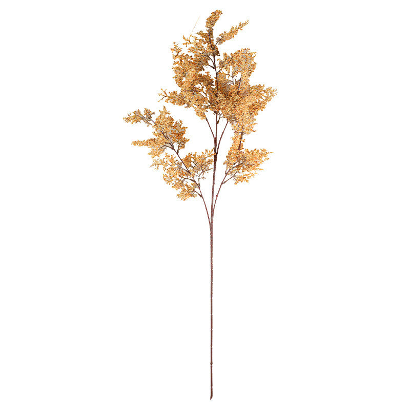 43" Realistic Frosted Berry Faux Foam Branch, Lifelike Winter-Themed Floral Stem for Vases, Wedding Decor, Holiday Arrangements & Commercial Displays