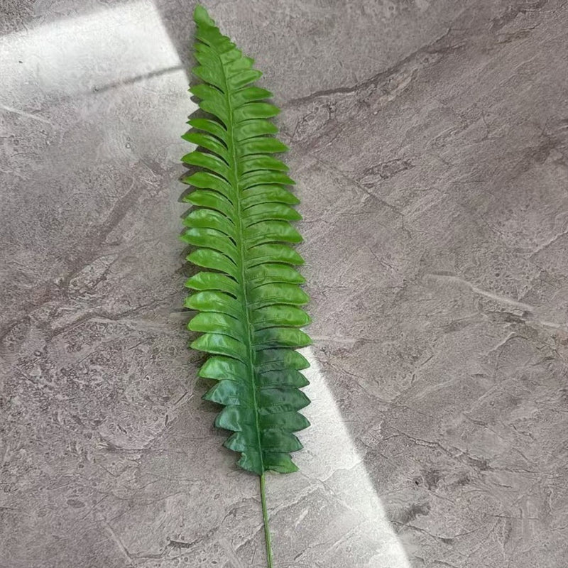 Autumn Persian Fern Leaves, 20-Pack, 3" Tall, Plastic Real-Touch Faux Greenery for Vase Arrangements, Home Decor, Wedding & Event Styling