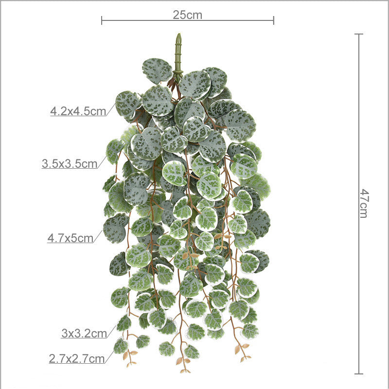 126-Leaf Eucalyptus Vine, 19" Long, Real-Touch Faux Greenery for Home Decor, Weddings, Events, Bulk Buyers