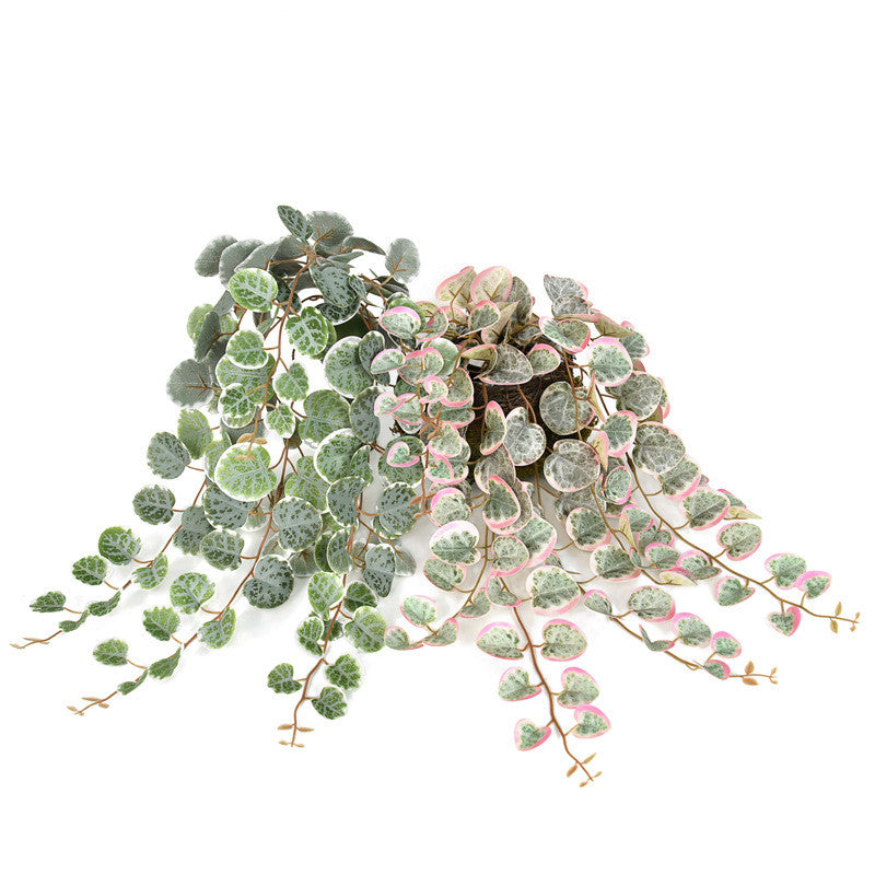 126-Leaf Eucalyptus Vine, 19" Long, Real-Touch Faux Greenery for Home Decor, Weddings, Events, Bulk Buyers