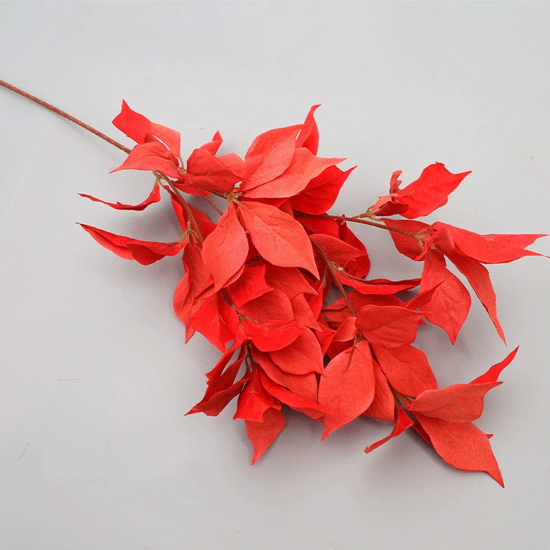 31" Real-Touch Faux Hazel Leaf Branches, 6 Colors, Home Decor, Wedding Arrangements, Bulk Wholesale