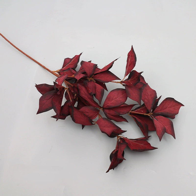 31" Real-Touch Faux Hazel Leaf Branches, 6 Colors, Home Decor, Wedding Arrangements, Bulk Wholesale