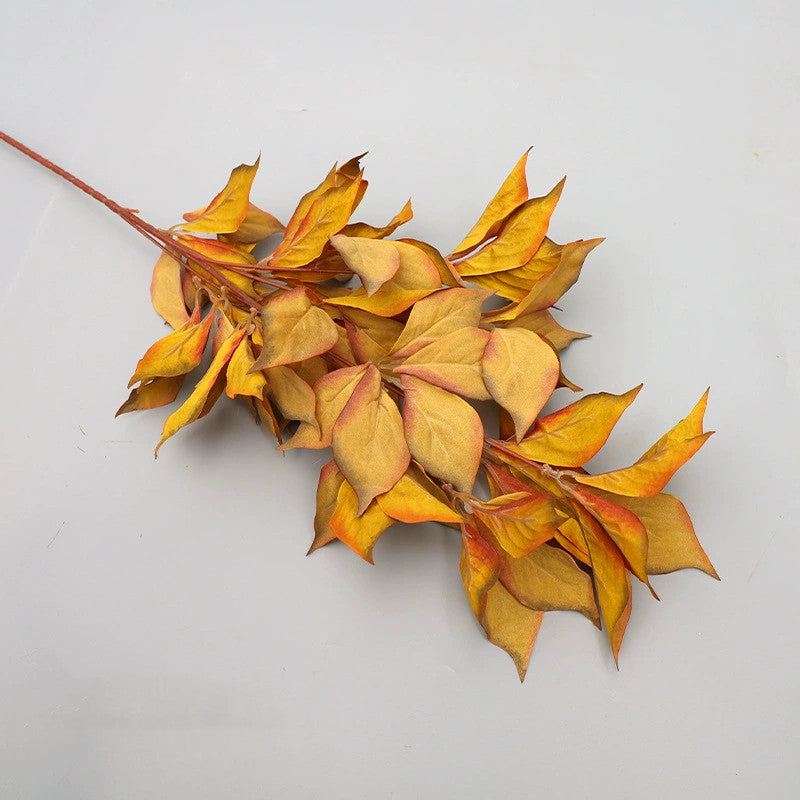 31" Real-Touch Faux Hazel Leaf Branches, 6 Colors, Home Decor, Wedding Arrangements, Bulk Wholesale