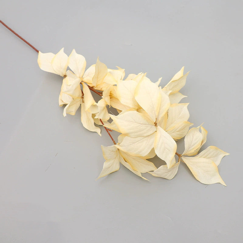 31" Real-Touch Faux Hazel Leaf Branches, 6 Colors, Home Decor, Wedding Arrangements, Bulk Wholesale