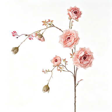 Luxury Artificial Dew Lotus Flower Bouquet, 7 Stems, Silk Real-Touch, 30" Tall, Home Decor, Wedding Centerpiece, Gift