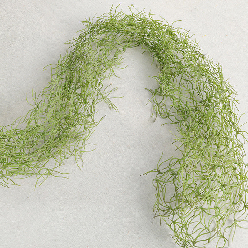 Real-Touch Artificial Tillandsia Air Plant, 51" Long Hanging Vine, Perfect for Home Decor, Weddings & Events, Indoor Wall Decor