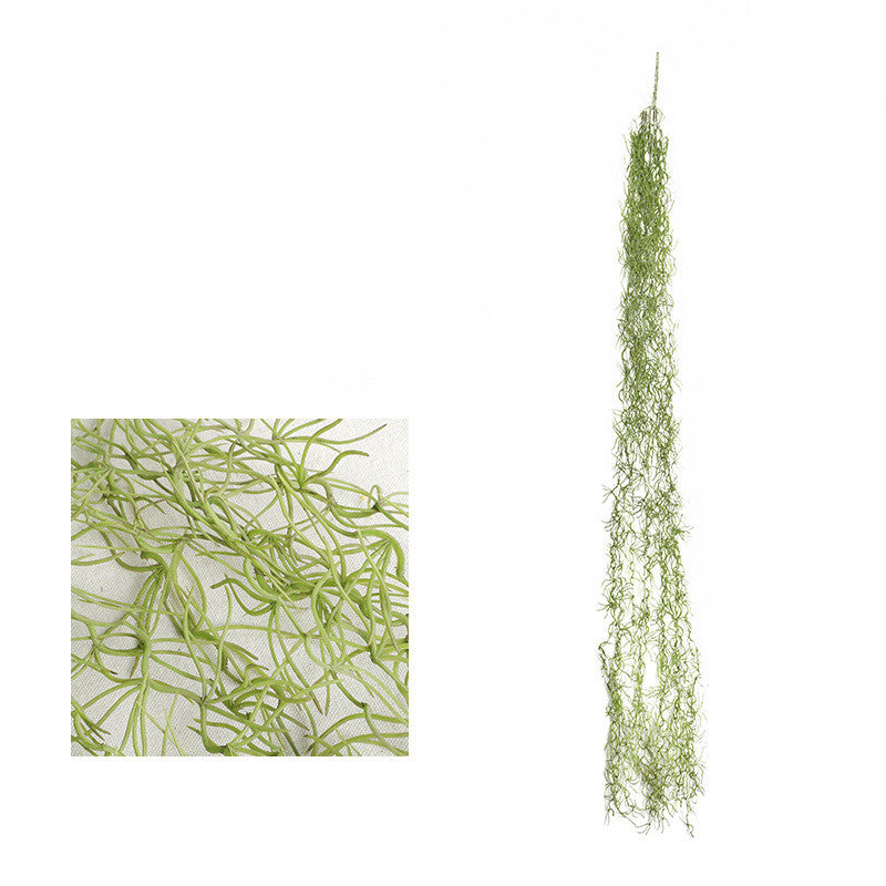 Real-Touch Artificial Tillandsia Air Plant, 51" Long Hanging Vine, Perfect for Home Decor, Weddings & Events, Indoor Wall Decor