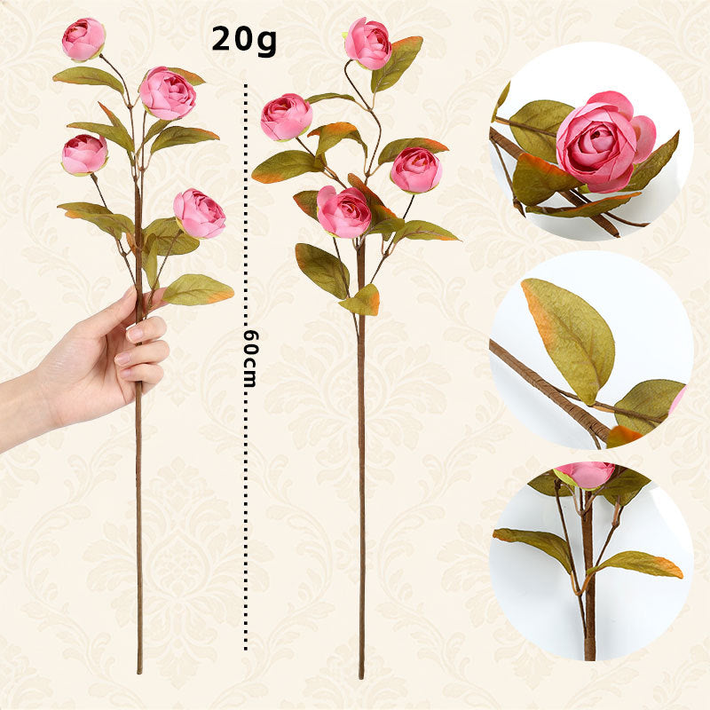 Real-Touch Silk Rose Stems, 24", Elegant Home Decor, Wedding Arrangements, Floral Centerpieces, Bulk Discounts Available