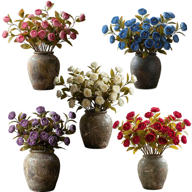 Real-Touch Silk Rose Stems, 24", Elegant Home Decor, Wedding Arrangements, Floral Centerpieces, Bulk Discounts Available