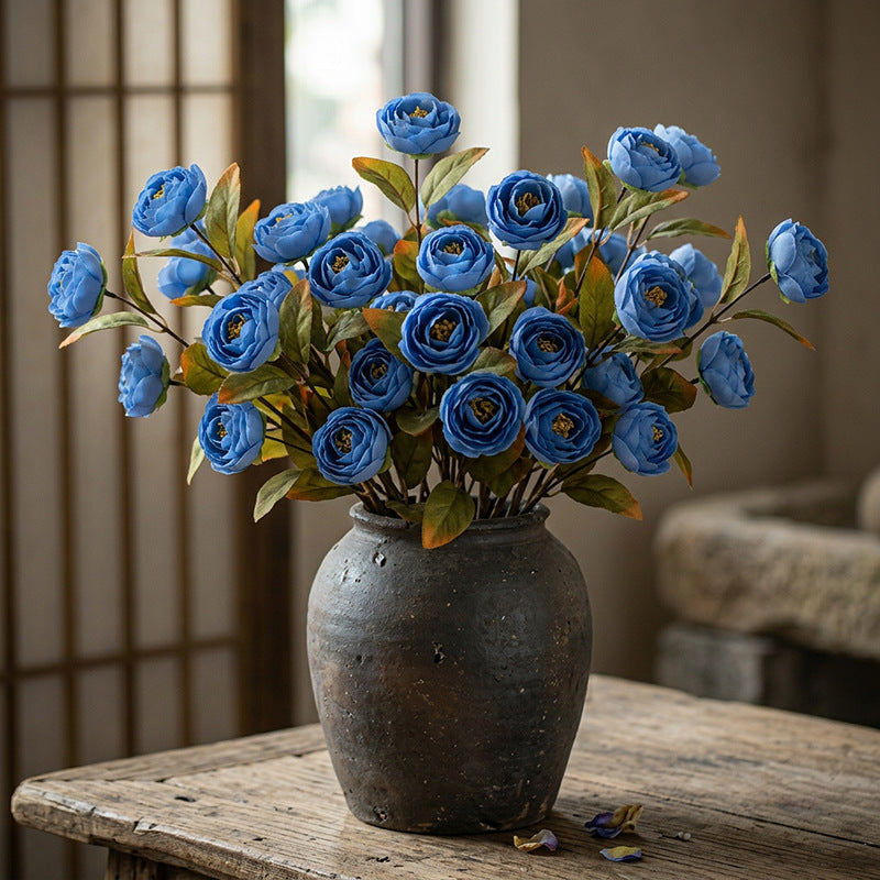 Real-Touch Silk Rose Stems, 24", Elegant Home Decor, Wedding Arrangements, Floral Centerpieces, Bulk Discounts Available