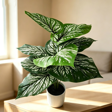Realistic Artificial Palm Leaves, 20" Silk Faux Palm Fronds, Tropical Home Decor, Wedding & Event Styling, Bulk Florist Supplies