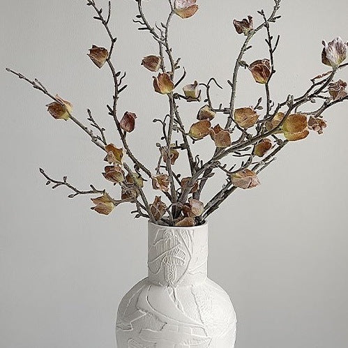 Silk Hibiscus Stems, 28", Lifelike Artificial Flowers for Vase Arrangements, Home Decor, Weddings & Events