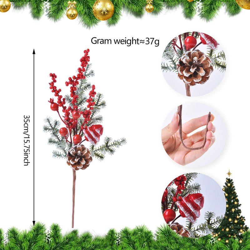 Set of 5 Realistic Christmas Lollipop Ornaments, Red & White Candy Cane Hanging Decor for Tree, DIY Holiday Crafts, Bulk Party Decorations