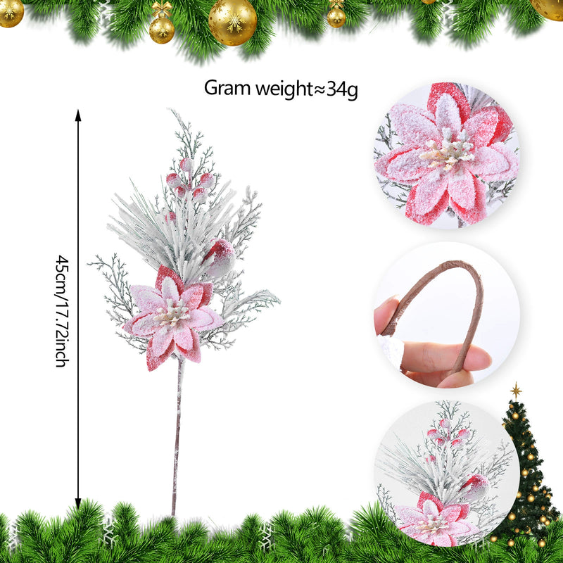 Set of 5 Realistic Christmas Lollipop Ornaments, Red & White Candy Cane Hanging Decor for Tree, DIY Holiday Crafts, Bulk Party Decorations