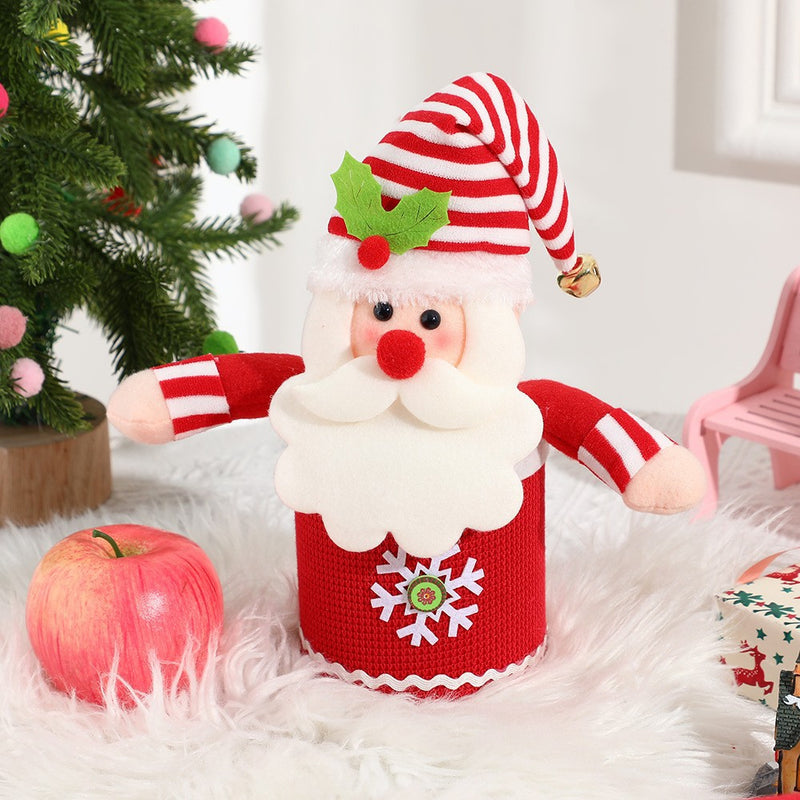 Christmas Apple Box Gift Set, 11" High, 4" Wide, Perfect for Holiday Decor, Gifting, and Bulk Wholesale Orders