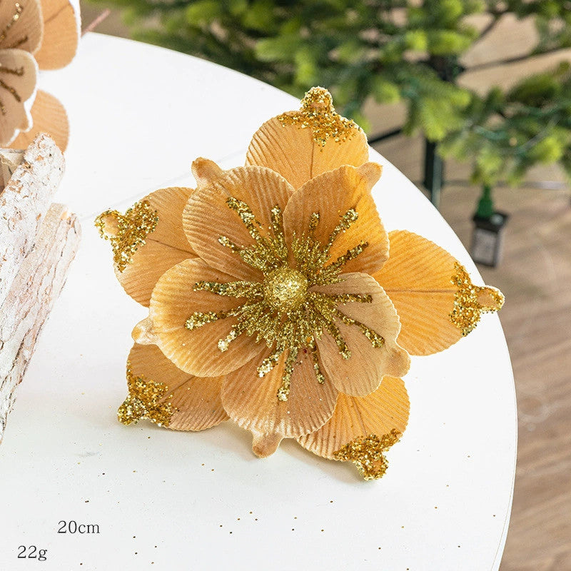 Velvet Christmas Decorations, 8" Diameter, DIY Tree Ornaments, Home & Event Decor, Bulk Available