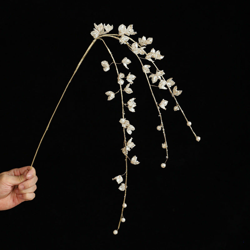 Acrylic White Crystal Christmas Tree Branches, Set of 7, Holiday Decor, Wedding & Event Styling, Bulk Wholesale