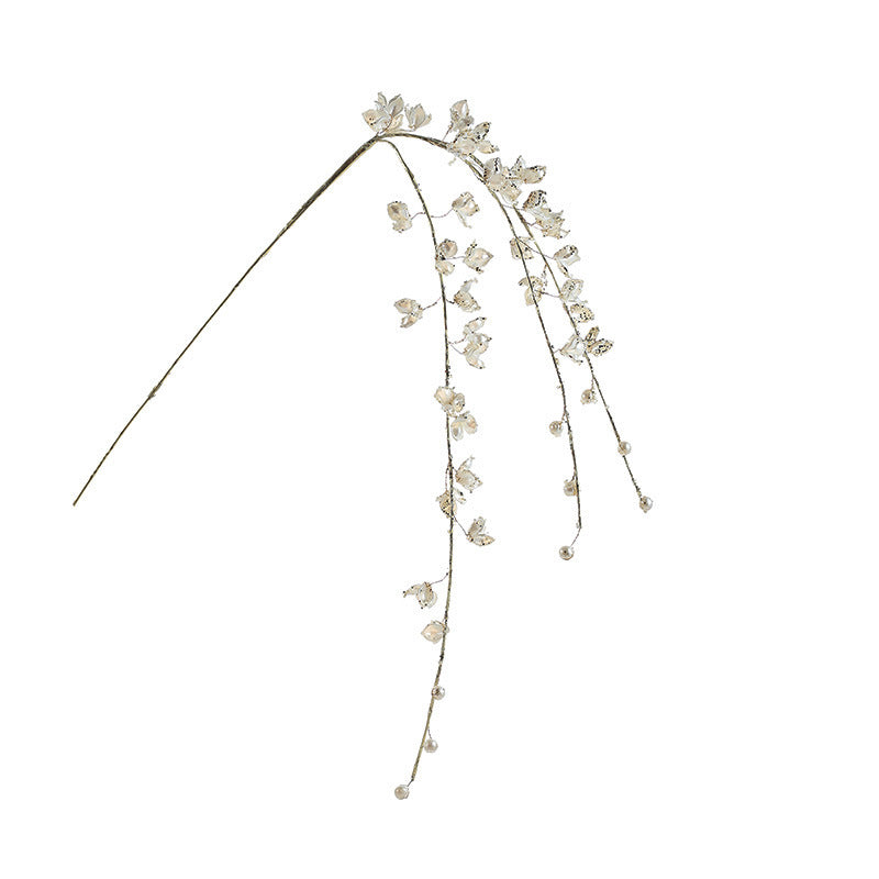Acrylic White Crystal Christmas Tree Branches, Set of 7, Holiday Decor, Wedding & Event Styling, Bulk Wholesale