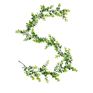 Artificial Poinsettia Vine Garland, 6ft Christmas Decoration with Realistic Leaves & Blooms, Holiday Home Staircase Mantel Decor