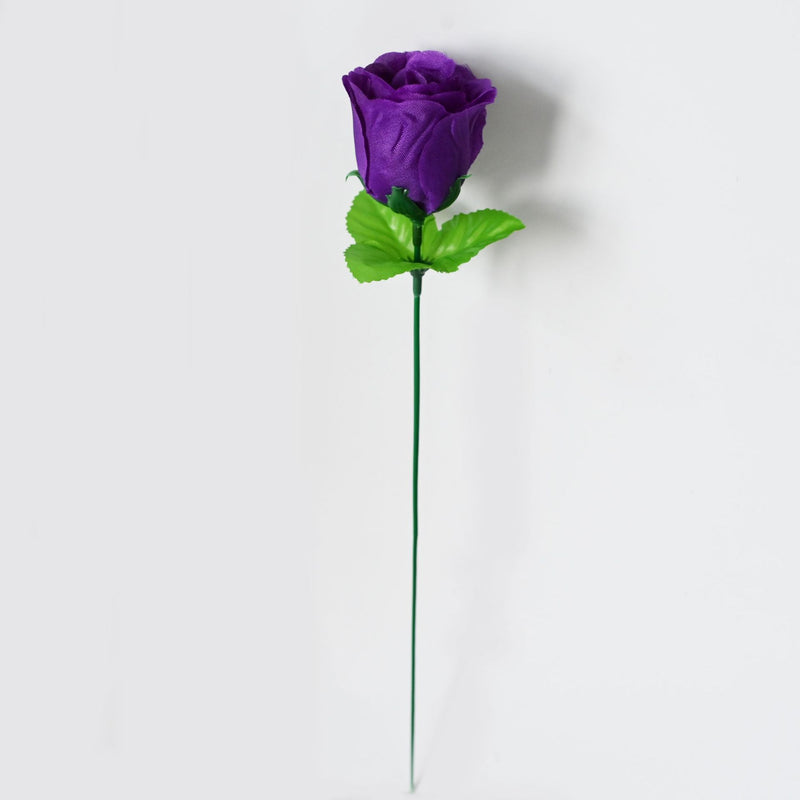 Artificial Peacock Rose Stems, 12-Pack Single Stems for DIY Wedding & Holiday Decor, 13" Long with 2" Blooms, Silk Flowers for Centerpieces & Arrangements