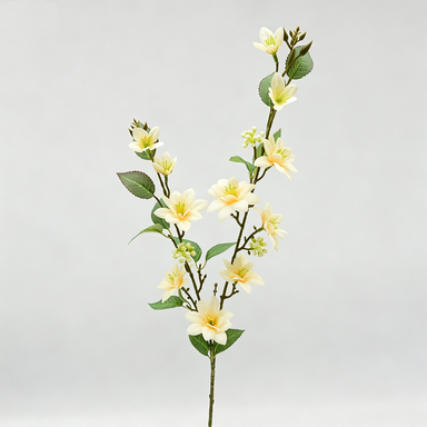 Artificial Jasmine Stems, 28" Tall, Modern Ins Style, Perfect for Weddings and Home Decor, Pack of 11 Blooms