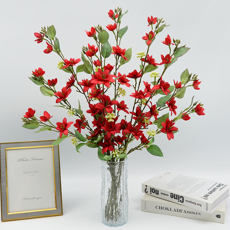 Artificial Jasmine Stems, 28" Tall, Modern Ins Style, Perfect for Weddings and Home Decor, Pack of 11 Blooms