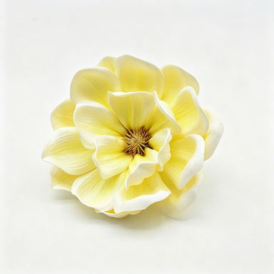 Artificial Magnolia Flower Heads, 5" Diameter, Bulk Pack for Weddings, Events, DIY Decor, Gift Packaging