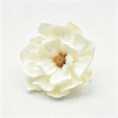 Artificial Magnolia Flower Heads, 5" Diameter, Bulk Pack for Weddings, Events, DIY Decor, Gift Packaging