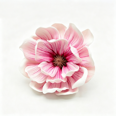 Artificial Magnolia Flower Heads, 5" Diameter, Bulk Pack for Weddings, Events, DIY Decor, Gift Packaging