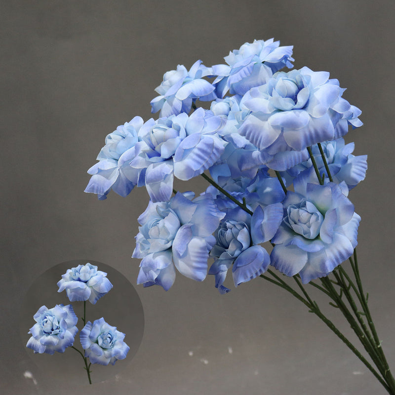 Fairy's Kiss Silk Wedding Flowers, 24" Long, 3 Blooms per Stem, Aisle Decor for Weddings & Events, Bulk or Single Purchase