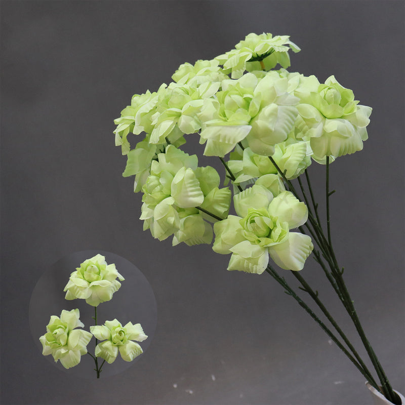 Fairy's Kiss Silk Wedding Flowers, 24" Long, 3 Blooms per Stem, Aisle Decor for Weddings & Events, Bulk or Single Purchase