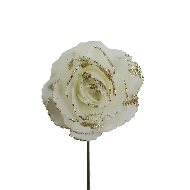 Artificial Rose Heads, Pack of 25, 2.5" Diameter, Foam Material, DIY Home Decor, Wedding & Event Arrangements, Window Displays