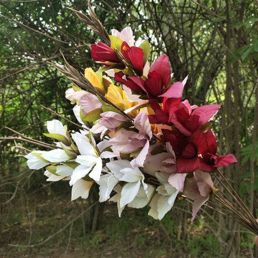 26 Inch Gladiolus Stems 10 Pcs Artificial Silk Flowers Bulk Wholesale