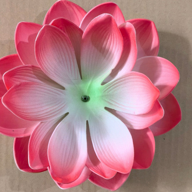 Artificial Lotus Flower, 11" Diameter, Plastic, Realistic Look, DIY Projects, Wedding & Home Decor, Bulk Purchase Options