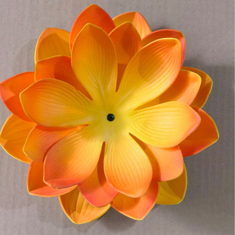 Artificial Lotus Flower, 11" Diameter, Plastic, Realistic Look, DIY Projects, Wedding & Home Decor, Bulk Purchase Options