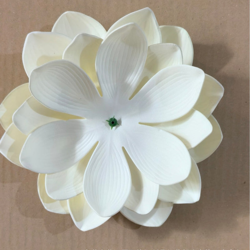 Artificial Lotus Flower, 11" Diameter, Plastic, Realistic Look, DIY Projects, Wedding & Home Decor, Bulk Purchase Options