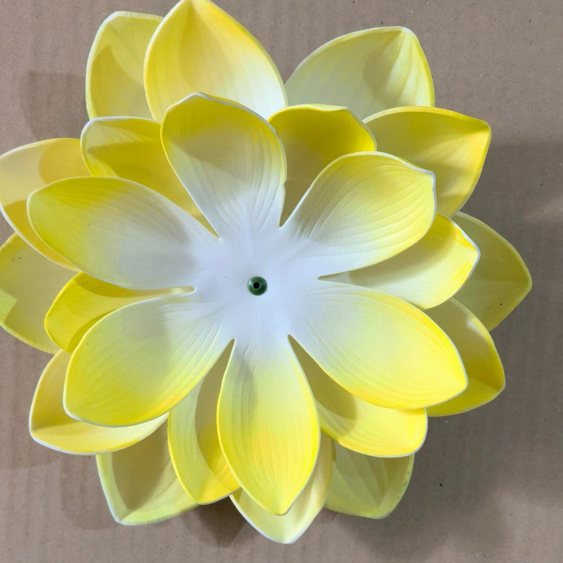 Artificial Lotus Flower, 11" Diameter, Plastic, Realistic Look, DIY Projects, Wedding & Home Decor, Bulk Purchase Options