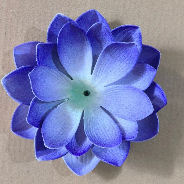 Artificial Lotus Flower, 11" Diameter, Plastic, Realistic Look, DIY Projects, Wedding & Home Decor, Bulk Purchase Options