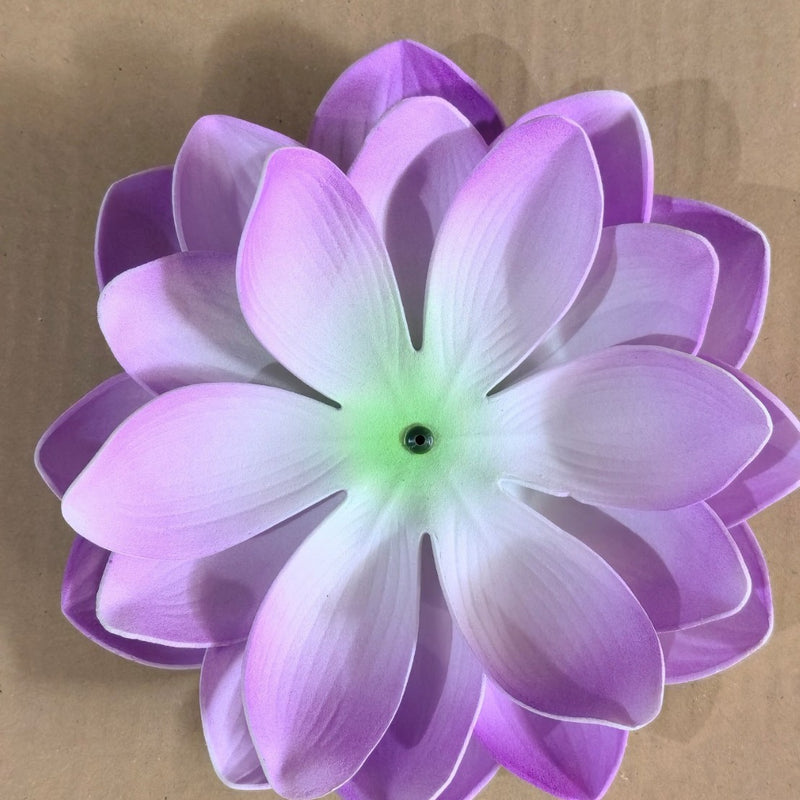 Artificial Lotus Flower, 11" Diameter, Plastic, Realistic Look, DIY Projects, Wedding & Home Decor, Bulk Purchase Options