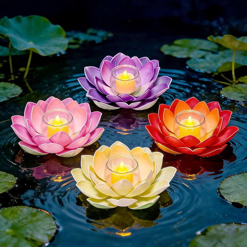 Artificial Lotus Flower, 11" Diameter, Plastic, Realistic Look, DIY Projects, Wedding & Home Decor, Bulk Purchase Options