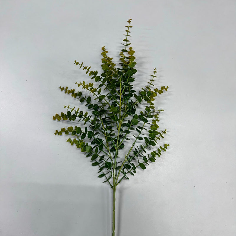 Artificial Eucalyptus Bush, 31" Tall, Realistic Mixed Material, Perfect for Home Decor, Weddings, Events, and Floral Arrangements