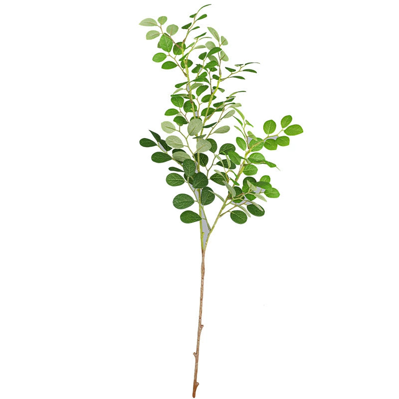 Artificial Red Loropetalum Leaves, Single Stem, Set of 2, 26" Tall, Realistic Plastic Foliage for Home, Office, Wedding Decor