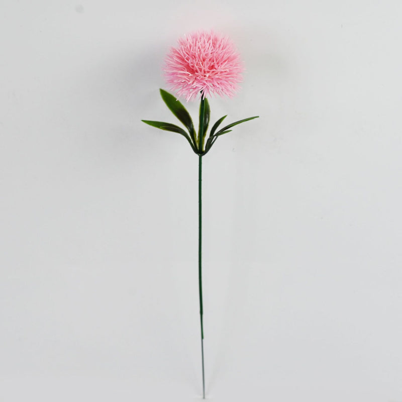 Artificial Hydrangea Dandelion Stems, 10" Single Stem with 10 Blooms, Set of 10 - Realistic Wedding & Home Decor Florals for DIY Arrangements