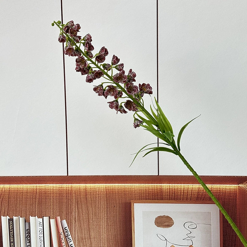 Single Stem Artificial Lily of the Valley, 30" Realistic Silk Flowers for Home Decor, Wedding Centerpieces, Commercial Displays, 47 Blooms per Stem, Bendable Stems