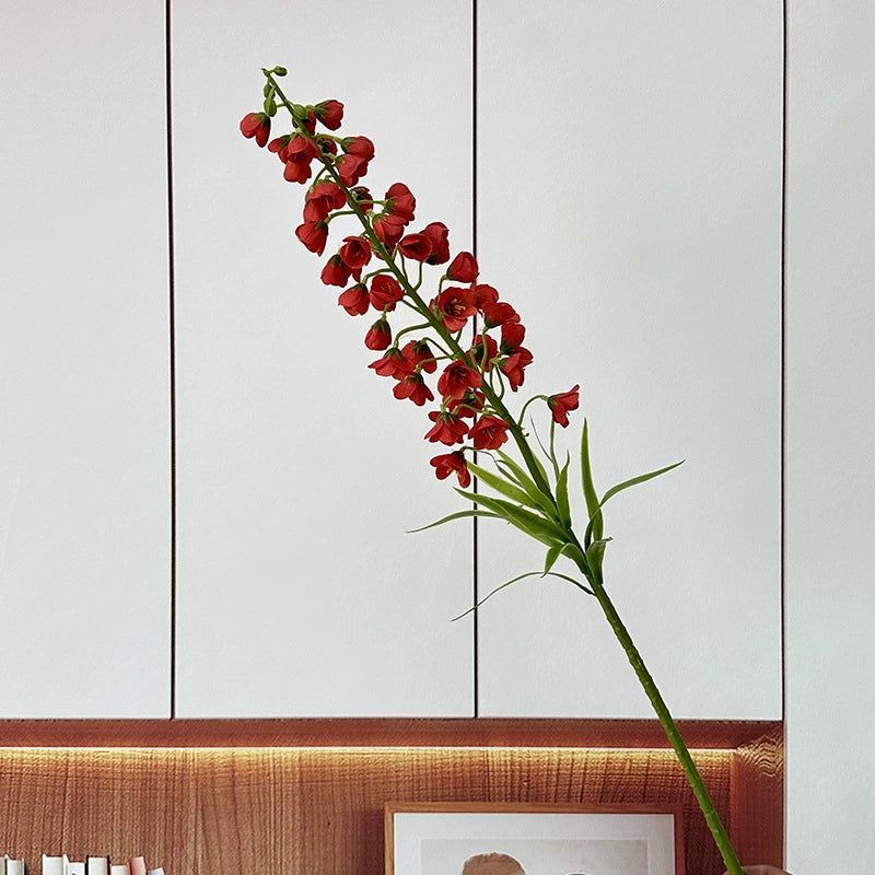 Single Stem Artificial Lily of the Valley, 30" Realistic Silk Flowers for Home Decor, Wedding Centerpieces, Commercial Displays, 47 Blooms per Stem, Bendable Stems