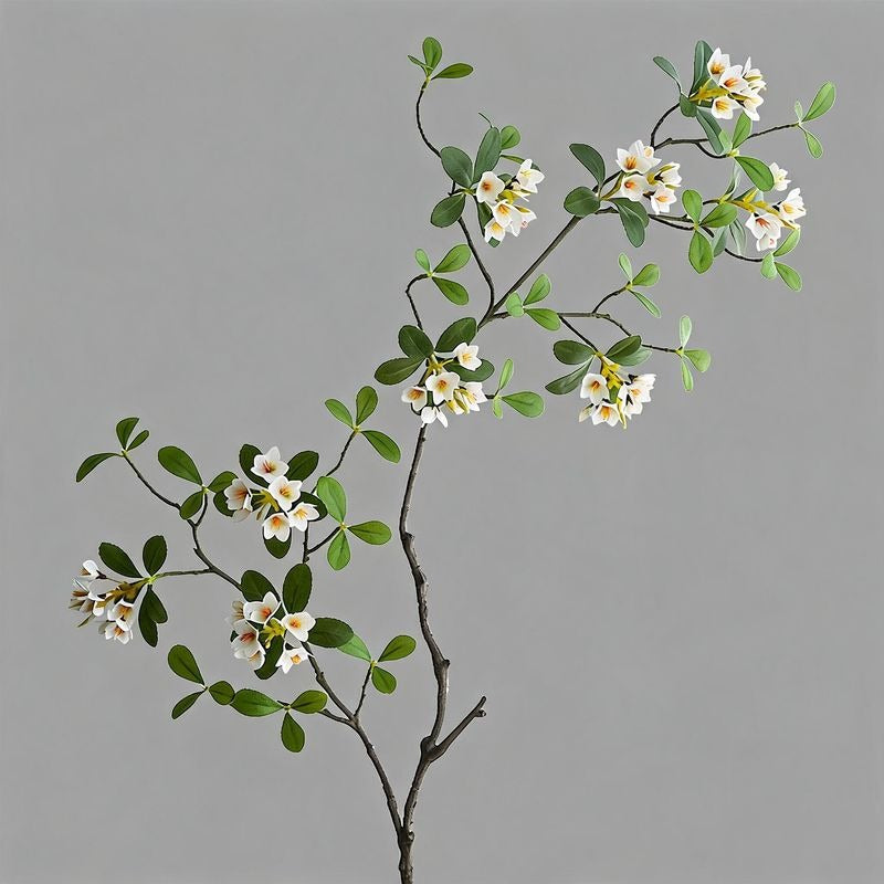 Artificial Sea Island Flower, Single Stem, 45", Silk, White/Pink/Rose, for Home, Wedding, or Commercial Decor
