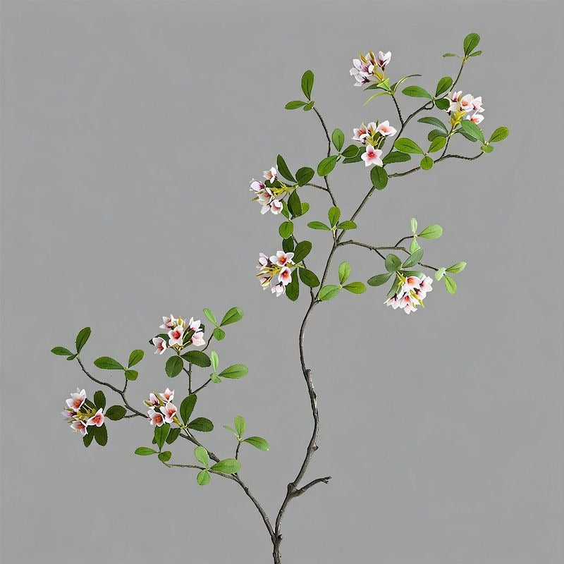 Artificial Sea Island Flower, Single Stem, 45", Silk, White/Pink/Rose, for Home, Wedding, or Commercial Decor
