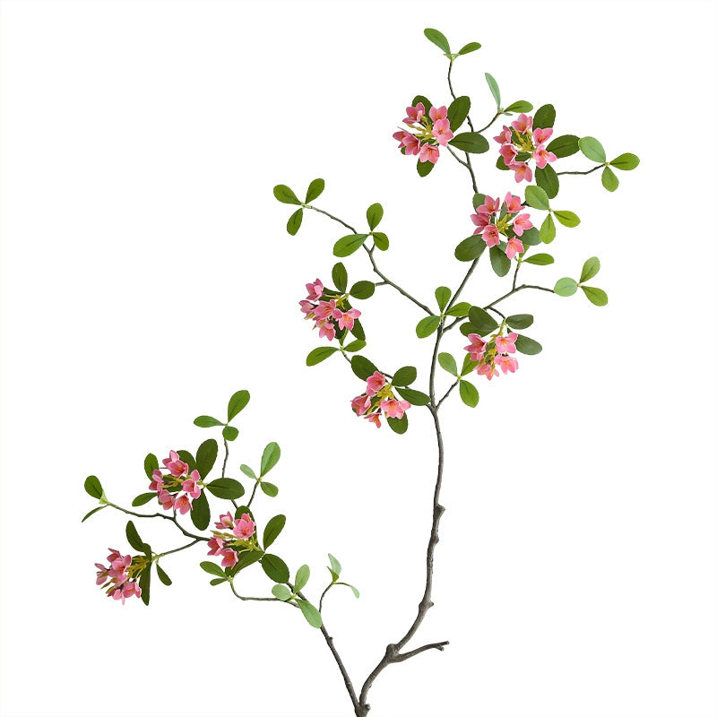 Artificial Sea Island Flower, Single Stem, 45", Silk, White/Pink/Rose, for Home, Wedding, or Commercial Decor